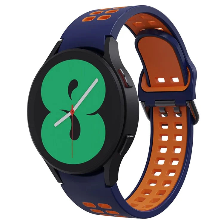 KALEBOL KLB-SSGJ-001 For Samsung Galaxy Watch4 / Watch 5 / Watch6 Silicone Watch Band Soft Strap