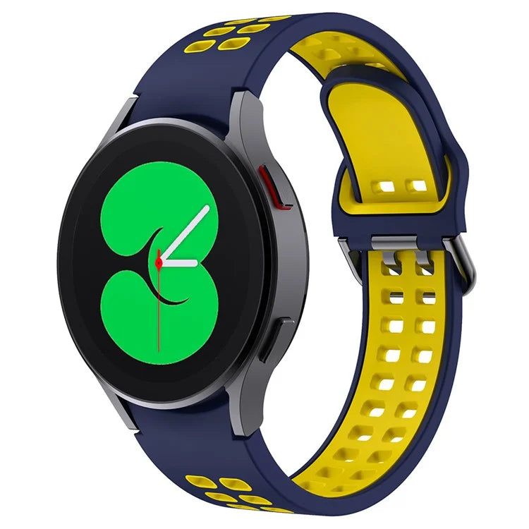 KALEBOL KLB-SSGJ-001 For Samsung Galaxy Watch4 / Watch 5 / Watch6 Silicone Watch Band Soft Strap
