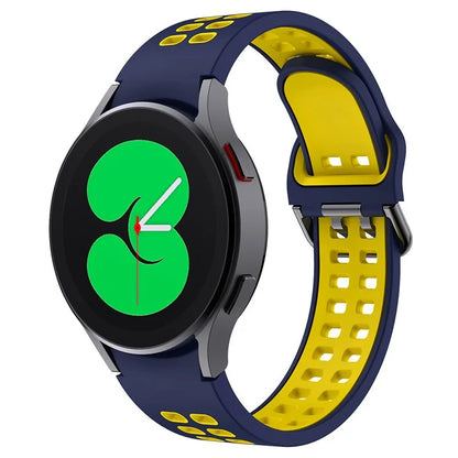 KALEBOL KLB-SSGJ-001 For Samsung Galaxy Watch4 / Watch 5 / Watch6 Silicone Watch Band Soft Strap