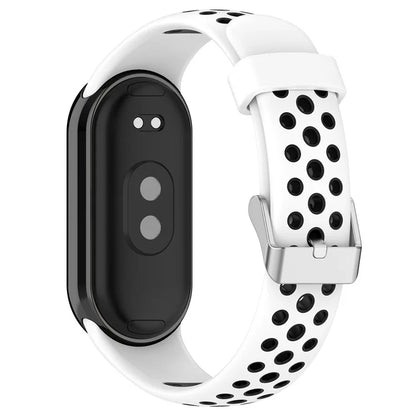 KALEBOL KLB-SSGJ-001 For Xiaomi Smart Band 8 Silicone Watch Band Waterproof Strap