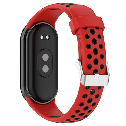 KALEBOL KLB-SSGJ-001 For Xiaomi Smart Band 8 Silicone Watch Band Waterproof Strap