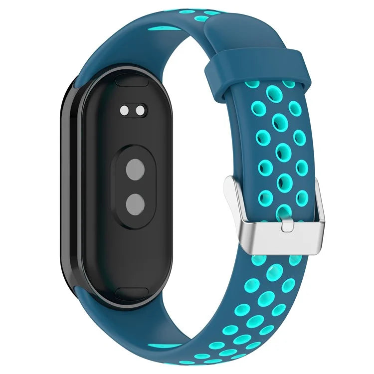 KALEBOL KLB-SSGJ-001 For Xiaomi Smart Band 8 Silicone Watch Band Waterproof Strap