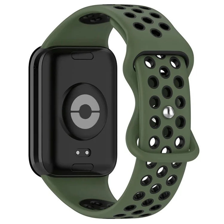 KALEBOL KLB-SSGJ-002 For Xiaomi Smart Band 8 Pro / Redmi Watch 4 Silicone Strap Dual Color