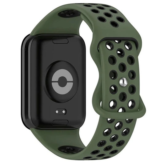 KALEBOL KLB-SSGJ-002 For Xiaomi Smart Band 8 Pro / Redmi Watch 4 Silicone Strap Dual Color
