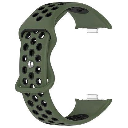 KALEBOL KLB-SSGJ-002 For Xiaomi Smart Band 8 Pro / Redmi Watch 4 Silicone Strap Dual Color