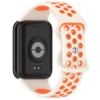 KALEBOL KLB-SSGJ-002 For Xiaomi Smart Band 8 Pro / Redmi Watch 4 Silicone Strap Dual Color