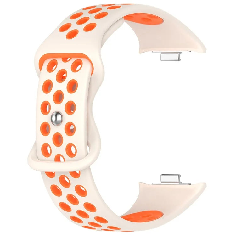 KALEBOL KLB-SSGJ-002 For Xiaomi Smart Band 8 Pro / Redmi Watch 4 Silicone Strap Dual Color