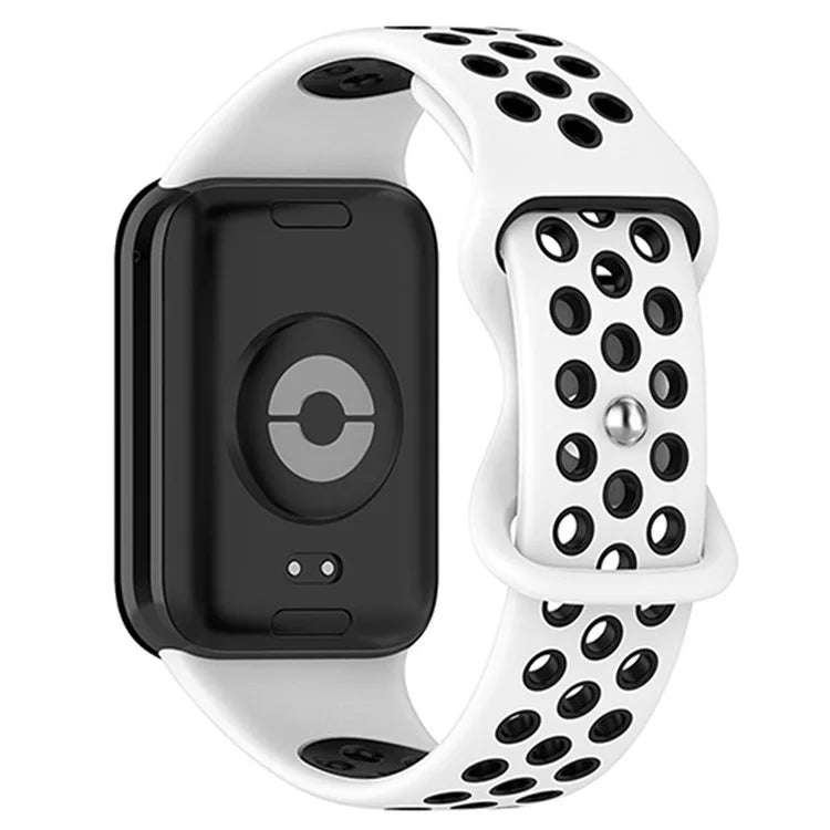 KALEBOL KLB-SSGJ-002 For Xiaomi Smart Band 8 Pro / Redmi Watch 4 Silicone Strap Dual Color