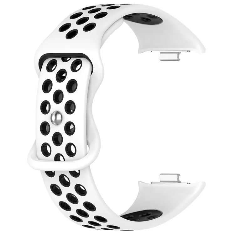 KALEBOL KLB-SSGJ-002 For Xiaomi Smart Band 8 Pro / Redmi Watch 4 Silicone Strap Dual Color