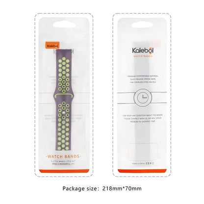 KALEBOL KLB-SSGJ-002 For Xiaomi Smart Band 8 Pro / Redmi Watch 4 Silicone Strap Dual Color