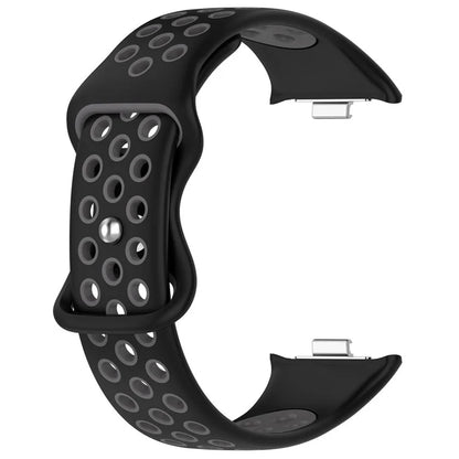 KALEBOL KLB-SSGJ-002 For Xiaomi Smart Band 8 Pro / Redmi Watch 4 Silicone Strap Dual Color