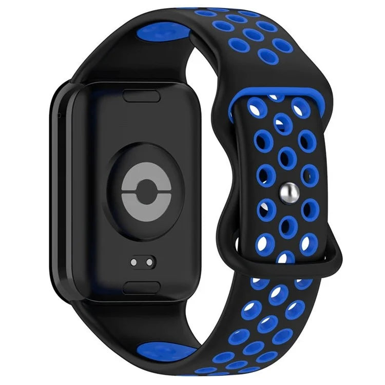 KALEBOL KLB-SSGJ-002 For Xiaomi Smart Band 8 Pro / Redmi Watch 4 Silicone Strap Dual Color