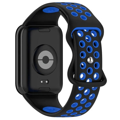 KALEBOL KLB-SSGJ-002 For Xiaomi Smart Band 8 Pro / Redmi Watch 4 Silicone Strap Dual Color