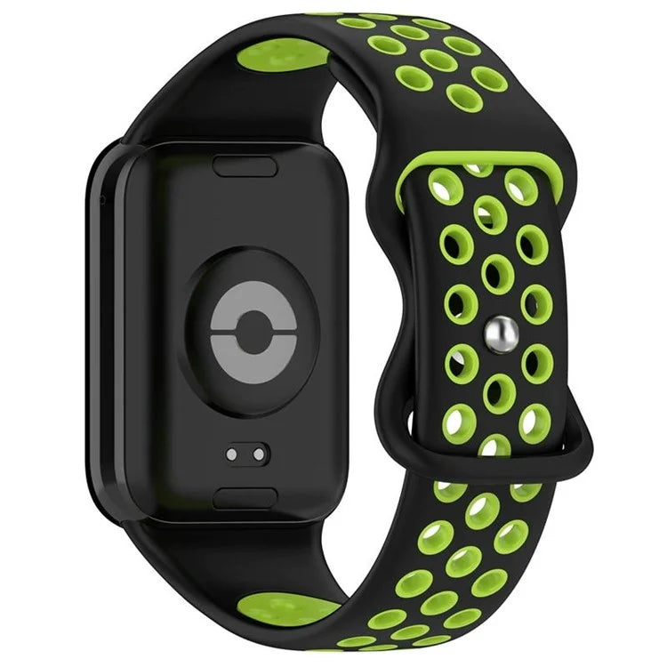 KALEBOL KLB-SSGJ-002 For Xiaomi Smart Band 8 Pro / Redmi Watch 4 Silicone Strap Dual Color