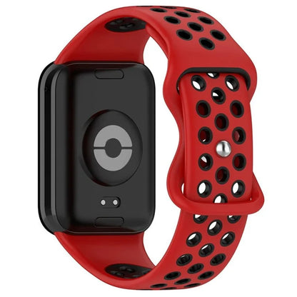 KALEBOL KLB-SSGJ-002 For Xiaomi Smart Band 8 Pro / Redmi Watch 4 Silicone Strap Dual Color
