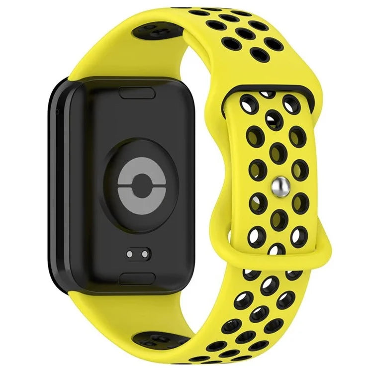KALEBOL KLB-SSGJ-002 For Xiaomi Smart Band 8 Pro / Redmi Watch 4 Silicone Strap Dual Color
