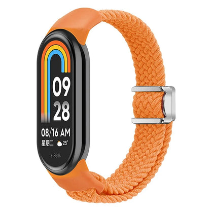 Magnetic Braided Nylon Strap for Xiaomi Smart Band 8 Replacement Watch Band