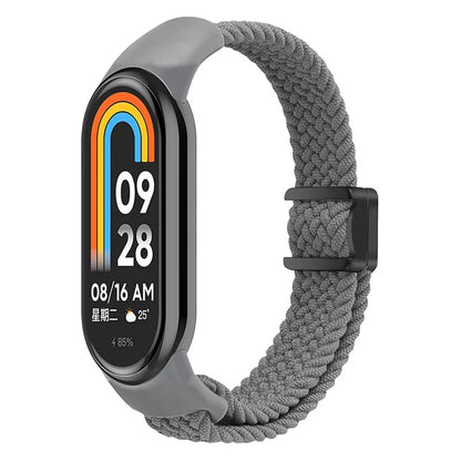Magnetic Braided Nylon Strap for Xiaomi Smart Band 8 Replacement Watch Band