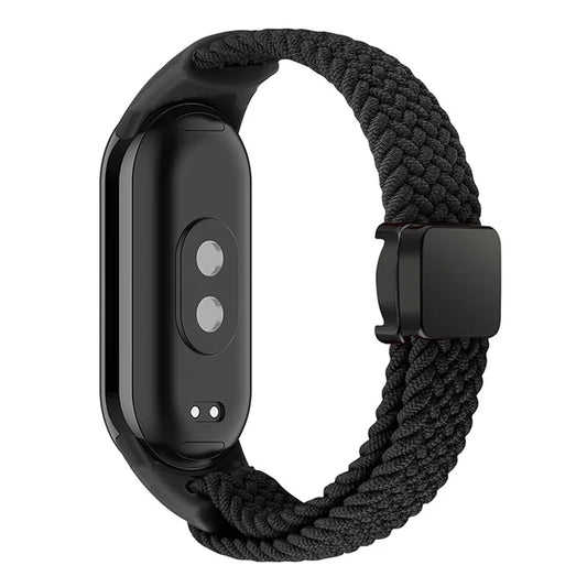 Magnetic Braided Nylon Strap for Xiaomi Smart Band 8 Replacement Watch Band