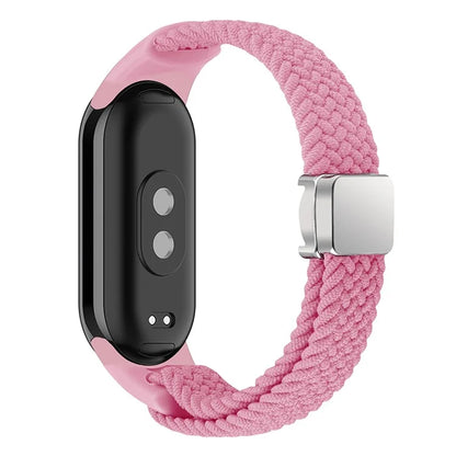 Magnetic Braided Nylon Strap for Xiaomi Smart Band 8 Replacement Watch Band