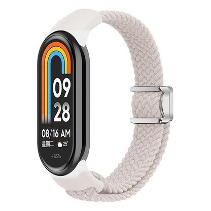 Magnetic Braided Nylon Strap for Xiaomi Smart Band 8 Replacement Watch Band