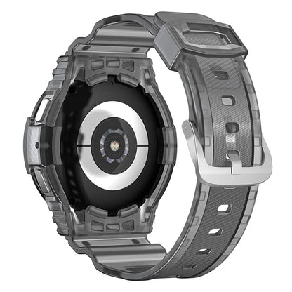 For Samsung Galaxy Watch4 44mm / Watch 5 44mm Replacement Band TPU Watch Strap with Case Cover