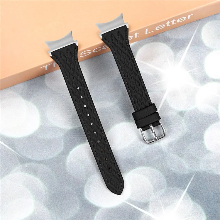 For Samsung Galaxy Watch4  /  Watch5  /  Watch4 Classic  /  Watch4 Active  /  Watch5 Active  /  Watch5 Pro Rhombus Watchband