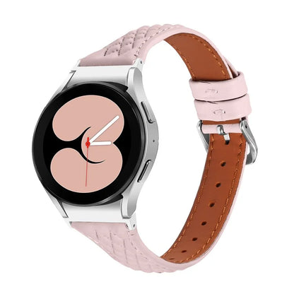 For Samsung Galaxy Watch4  /  Watch5  /  Watch4 Classic  /  Watch4 Active  /  Watch5 Active  /  Watch5 Pro Rhombus Watchband