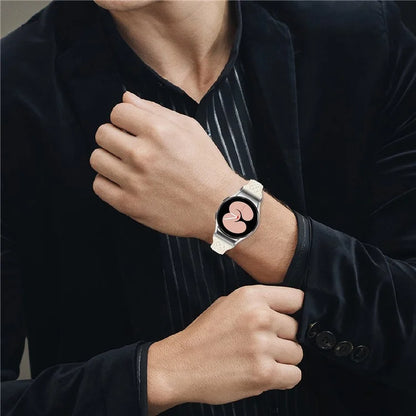 For Samsung Galaxy Watch4  /  Watch5  /  Watch4 Classic  /  Watch4 Active  /  Watch5 Active  /  Watch5 Pro Rhombus Watchband