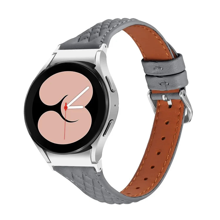 For Samsung Galaxy Watch4  /  Watch5  /  Watch4 Classic  /  Watch4 Active  /  Watch5 Active  /  Watch5 Pro Rhombus Watchband