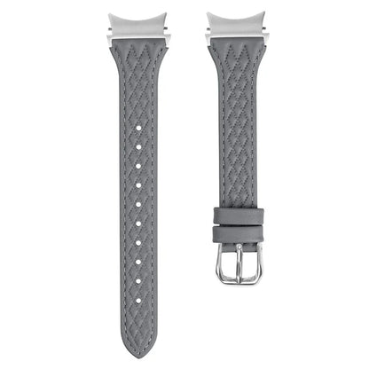 For Samsung Galaxy Watch6 40mm / 44mm / Watch6 Classic 43mm / 47mm Watch Strap Top-Layer Cow Leather Watchband