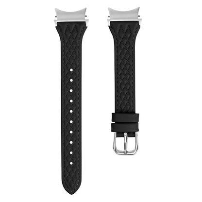 For Samsung Galaxy Watch6 40mm / 44mm / Watch6 Classic 43mm / 47mm Watch Strap Top-Layer Cow Leather Watchband