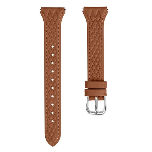 For Garmin Vivomove 3 / GarminMove 3 Watch Strap Top-Layer Cow Leather Watchband