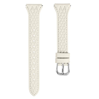 For Garmin Vivomove 3 / GarminMove 3 Watch Strap Top-Layer Cow Leather Watchband