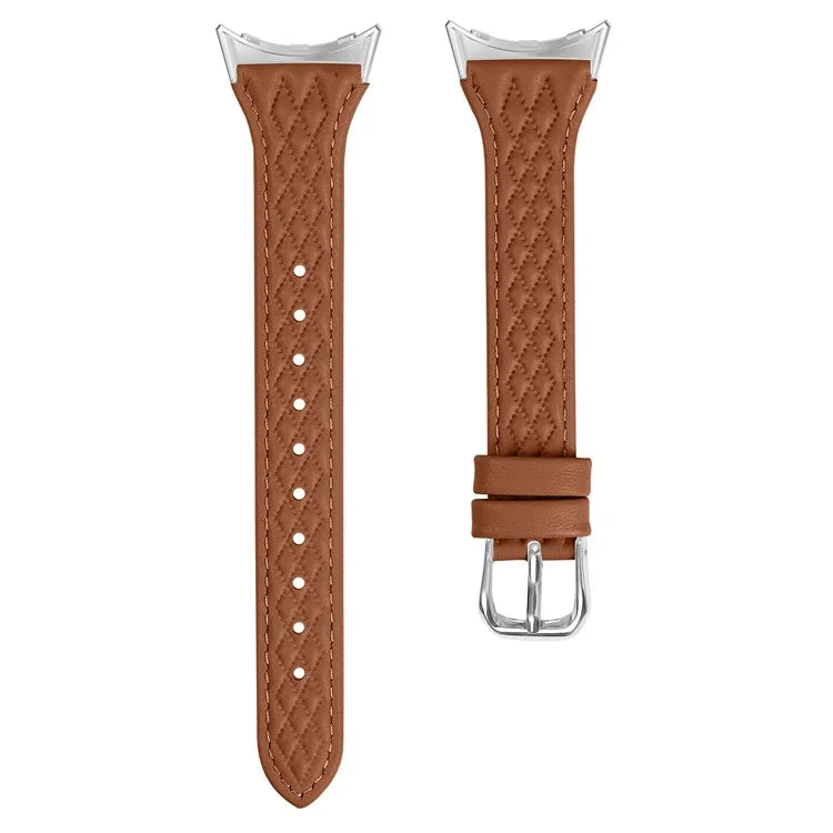 For Google Pixel Watch / Watch 2 Watch Strap Top-Layer Cow Leather Watch Band