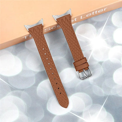 For Google Pixel Watch / Watch 2 Watch Strap Top-Layer Cow Leather Watch Band