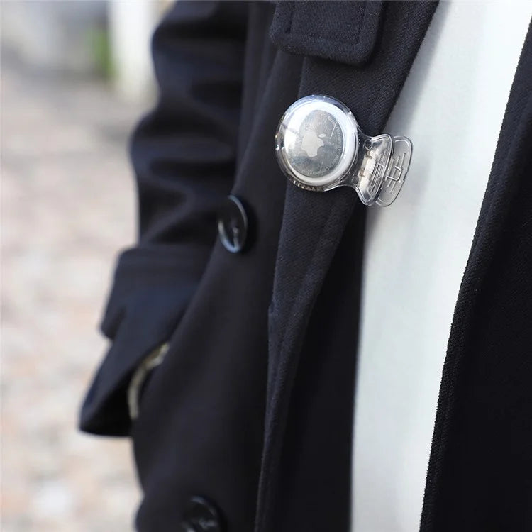 Protective Clip Case for Apple AirTag Tracker Bluetooth Locator PC Cover