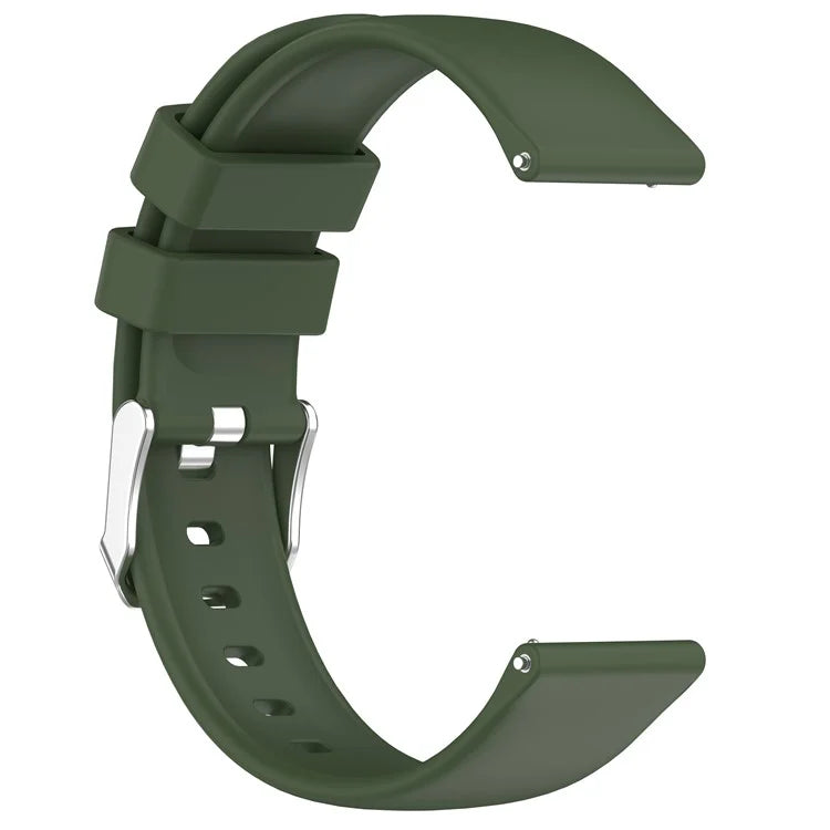 For Huami Amazfit Active / GTS 4 Mini Silicone Watch Band 20mm Replacement Strap