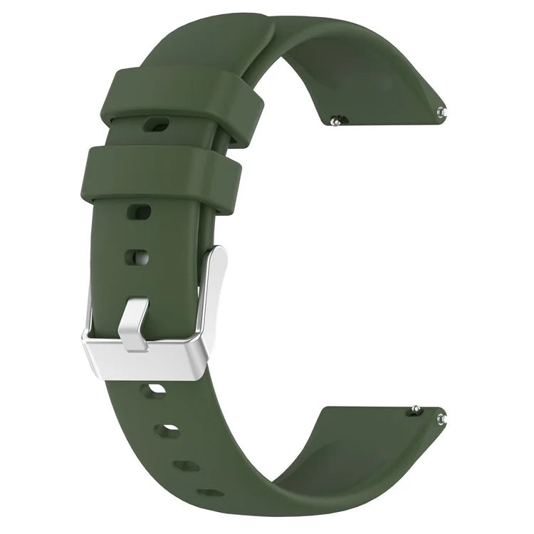 For Huami Amazfit Active / GTS 4 Mini Silicone Watch Band 20mm Replacement Strap