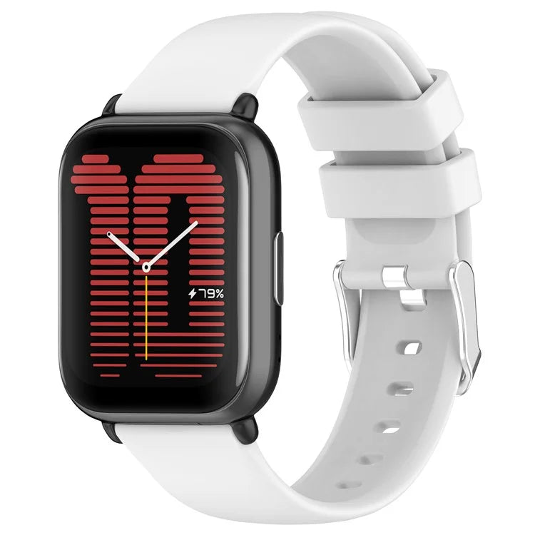 For Huami Amazfit Active / GTS 4 Mini Silicone Watch Band 20mm Replacement Strap