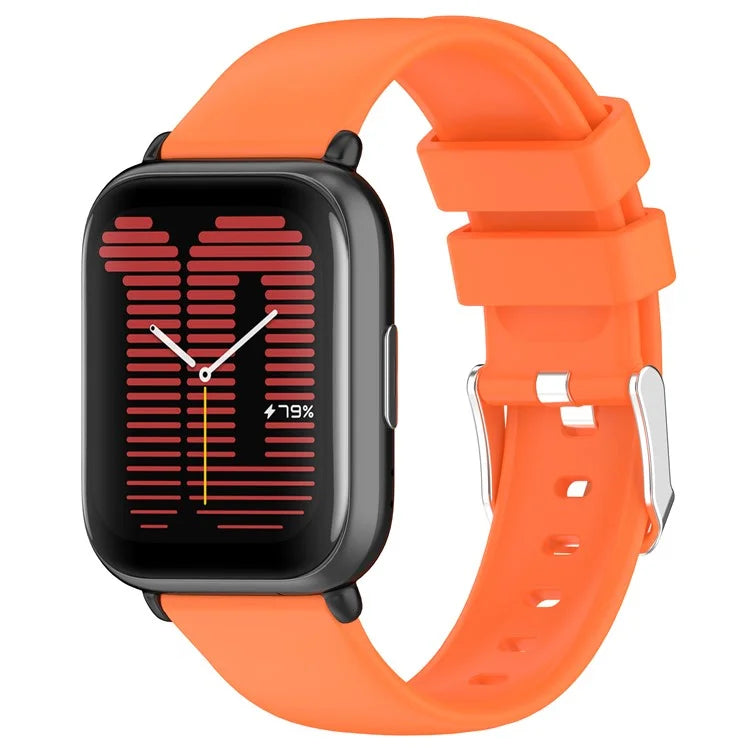 For Huami Amazfit Active / GTS 4 Mini Silicone Watch Band 20mm Replacement Strap