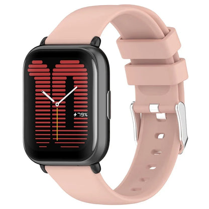 For Huami Amazfit Active / GTS 4 Mini Silicone Watch Band 20mm Replacement Strap