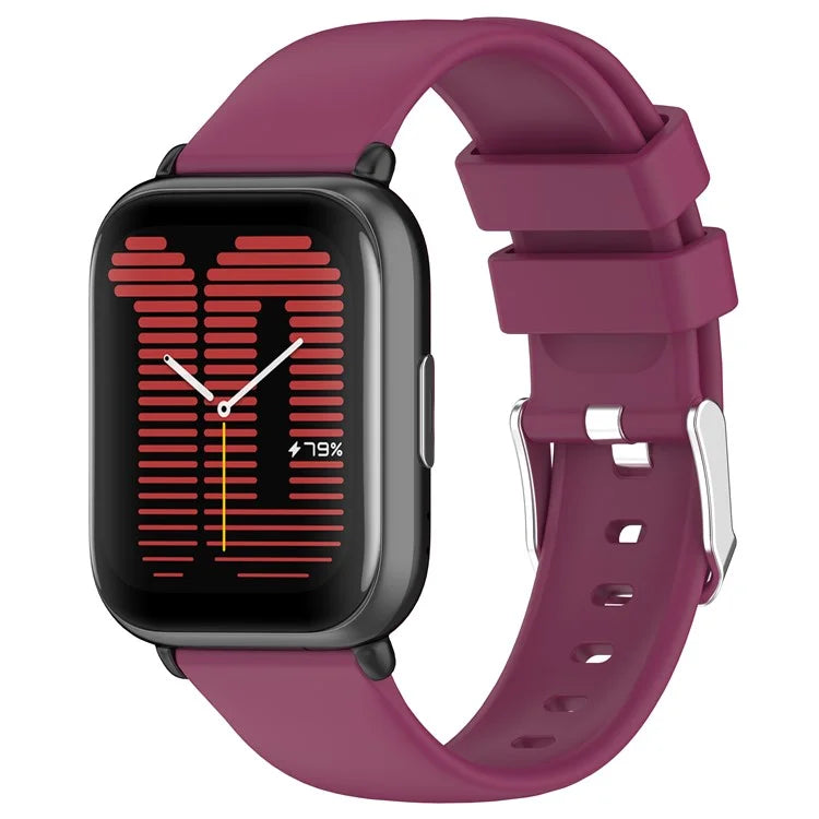 For Huami Amazfit Active / GTS 4 Mini Silicone Watch Band 20mm Replacement Strap