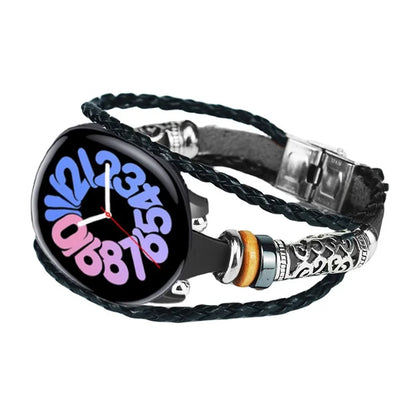 For vivo Watch 3 Bracelet Ethnic Retro Style Watch Strap with Connector