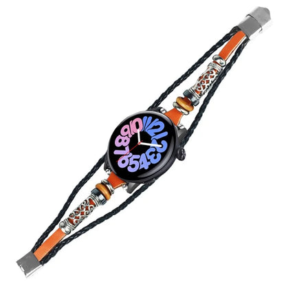 For vivo Watch 3 Bracelet Ethnic Retro Style Watch Strap with Connector