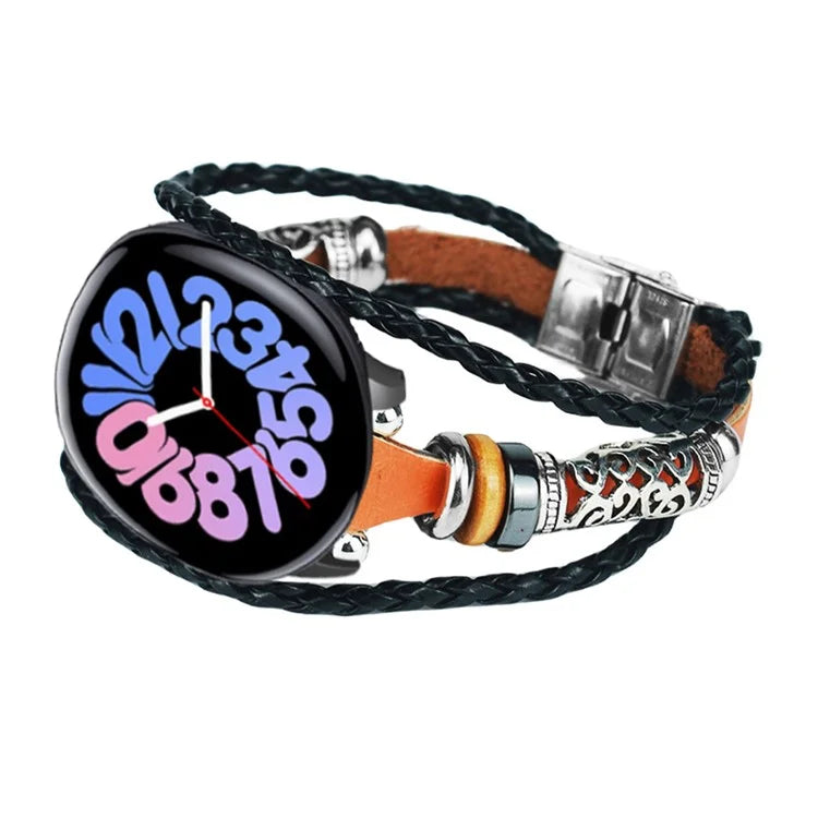 For vivo Watch 3 Bracelet Ethnic Retro Style Watch Strap with Connector