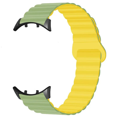 For vivo Watch 3 Magnetic Sport Loop Watch Band Silicone Dual Color Strap