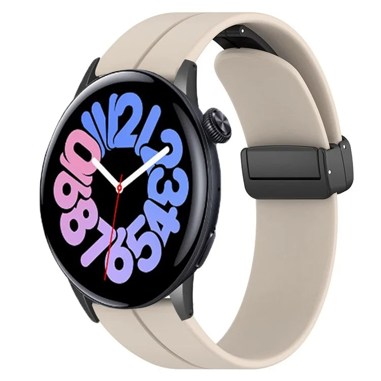 For vivo Watch 3 Band Silicone Sport Watch Straps with Folding Buckle