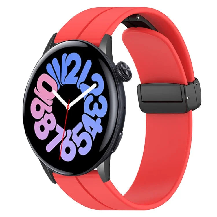 For vivo Watch 3 Band Silicone Sport Watch Straps with Folding Buckle