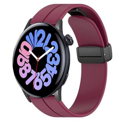 For vivo Watch 3 Band Silicone Sport Watch Straps with Folding Buckle